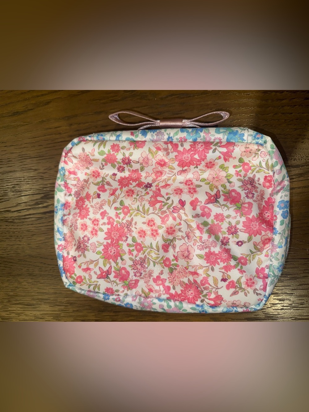 STATE Bags x LoveShackFancy Large Travel Pouch - Confetti Bloom Floral Print - Picture 5 of 10